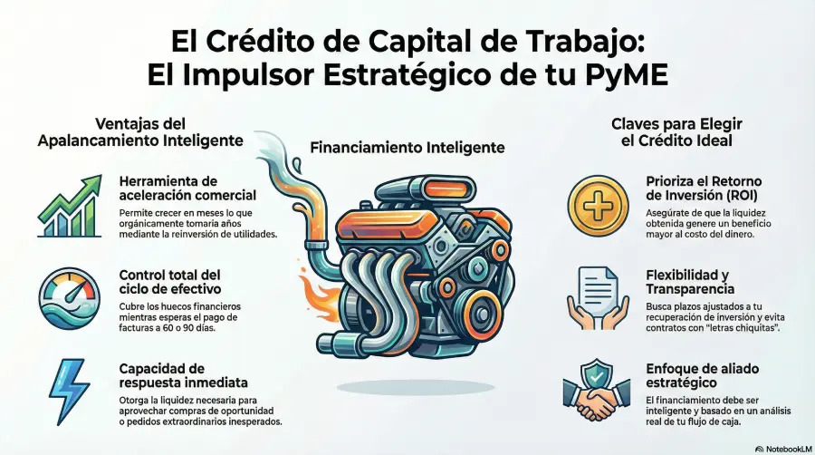 Enfoque estrategico para credito para capital de trabajo